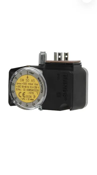Реле давления dungs gw 150 a5 Датчик реле тиску газу Dungs GW 500 A5 (304060912) купити з доставкою за доступн
