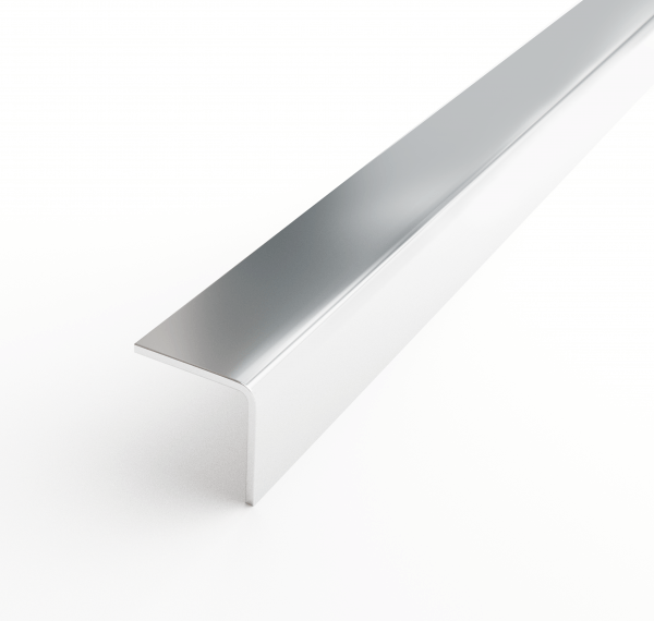 фото Профиль угловой 15х15, внешний, полированная нержавеющая сталь, ПУ 15НСП.2700.001