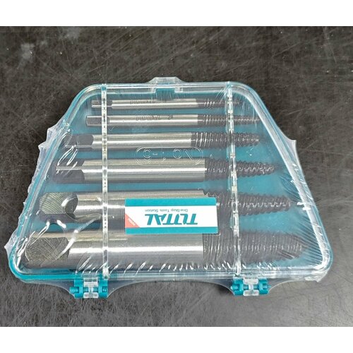 Набор экстракторов для болтов 6-8mm 8-11mm 11-14mm 14-18mm 18-25mm6шт TOTAL TACSE0061 1229₽