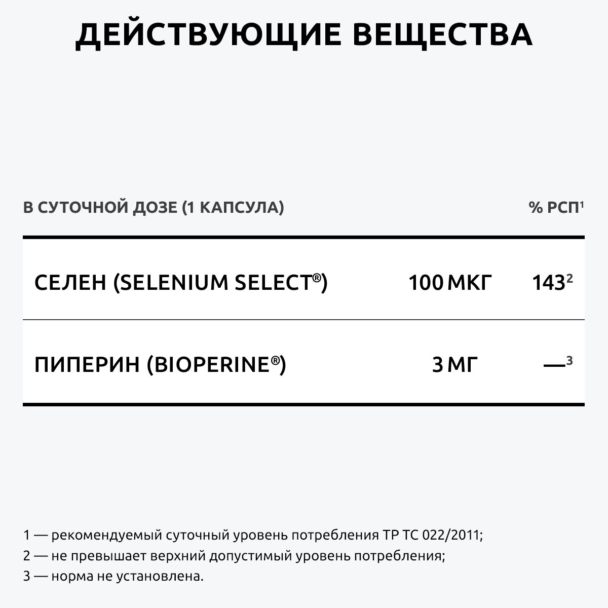 Селен селект премиум с пиперином ULRTABALANCE 100 мкг в капсулах UltraBalance - фото №2