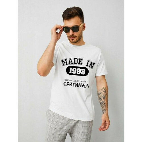 Футболка, размер 4XL, белый