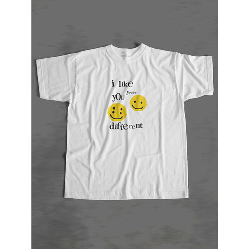 Футболка Bloom Century, хлопок, размер 50, белый