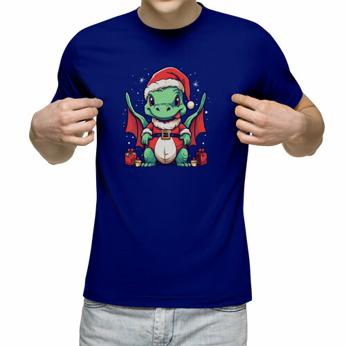 фото Футболка us basic, размер m, синий