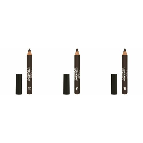 focallure тени карандаш eyeshadow pencil оттенок 11 алая роза Deborah Milano Тени карандаш для век Eyeshadow&Kajal Pencil, тон 10 матовый коричневый, 2 г, 3 шт