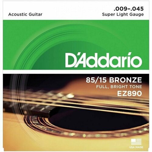 D'Addario EZ890 Струны для акустической гитары