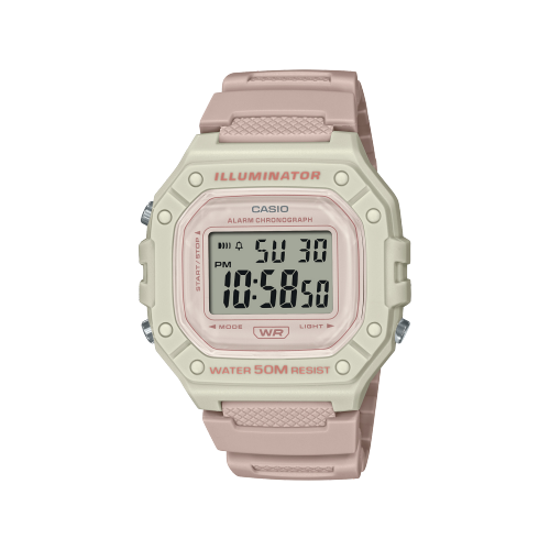 Наручные часы CASIO Collection W-218HC-4A, серый