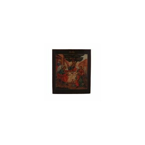 икона троица на подставке Икона Св. Троица 30х36 #67186