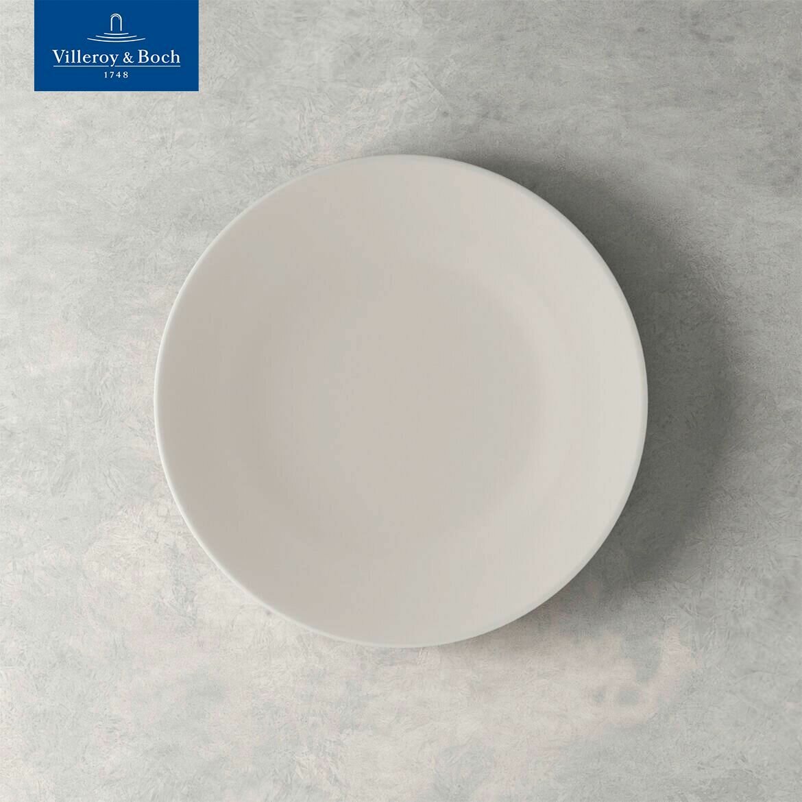 Тарелка салатная плоская 22 см, For Me, Villeroy & Boch, Премиум-Фарфор