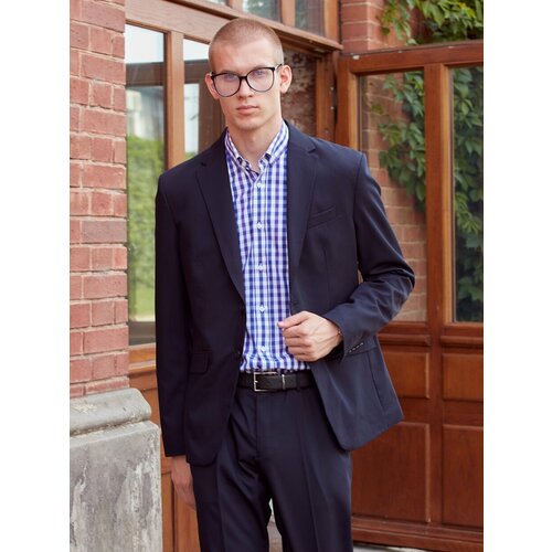 фото Рубашка dave raball, размер 43 182-188, фиолетовый