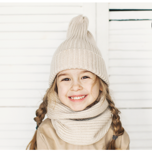 фото Шапка ko-ko-ko, размер l, бежевый