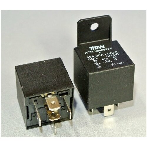 Реле герметичное автомобильное Titan AQR 1240SW-5 F 260₽