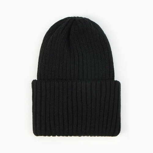 Шапка детская А5345 цвет черный р 54-56 1578₽