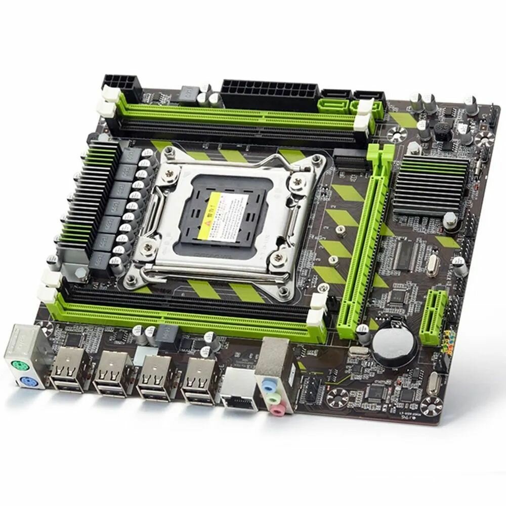 Материнская плата X79, процессор Xeon E5 2650v2. память 2X16 ГБ DDR3 1600 МГц — фото 5