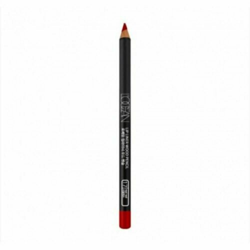 Карандаш для губ Locean, Lipliner Wood Pencil #17, Real Red