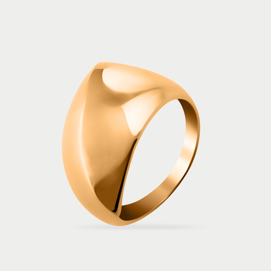 Кольцо GOLD CENTER, красное золото, 585 проба