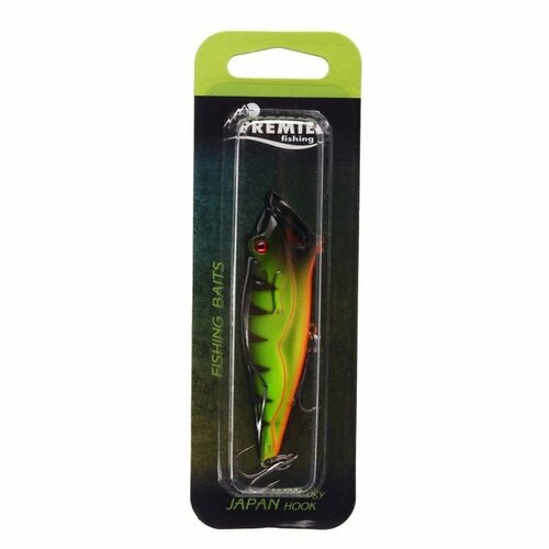 фото Воблер premier s-pop, 8.2 см, 12.1 г, поппер, плавающий (0+) цвет 008 (pr-s82-008) (комплект из 4 шт) premier fishing