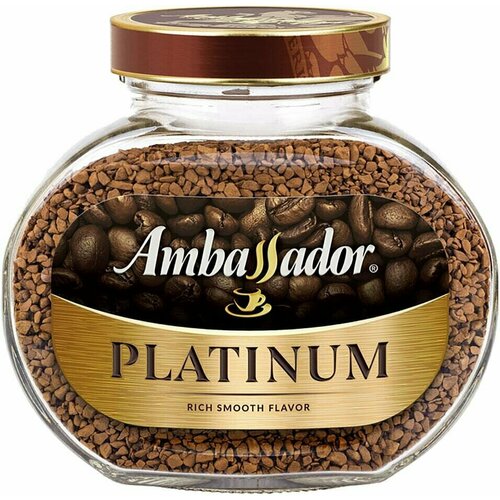 Кофе растворимый Ambassador Platinum 95г 1шт