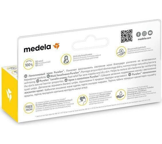 Крем Medela (Медела) PureLan100 для ухода за сосками 37 г MEDELA AG - фото №9