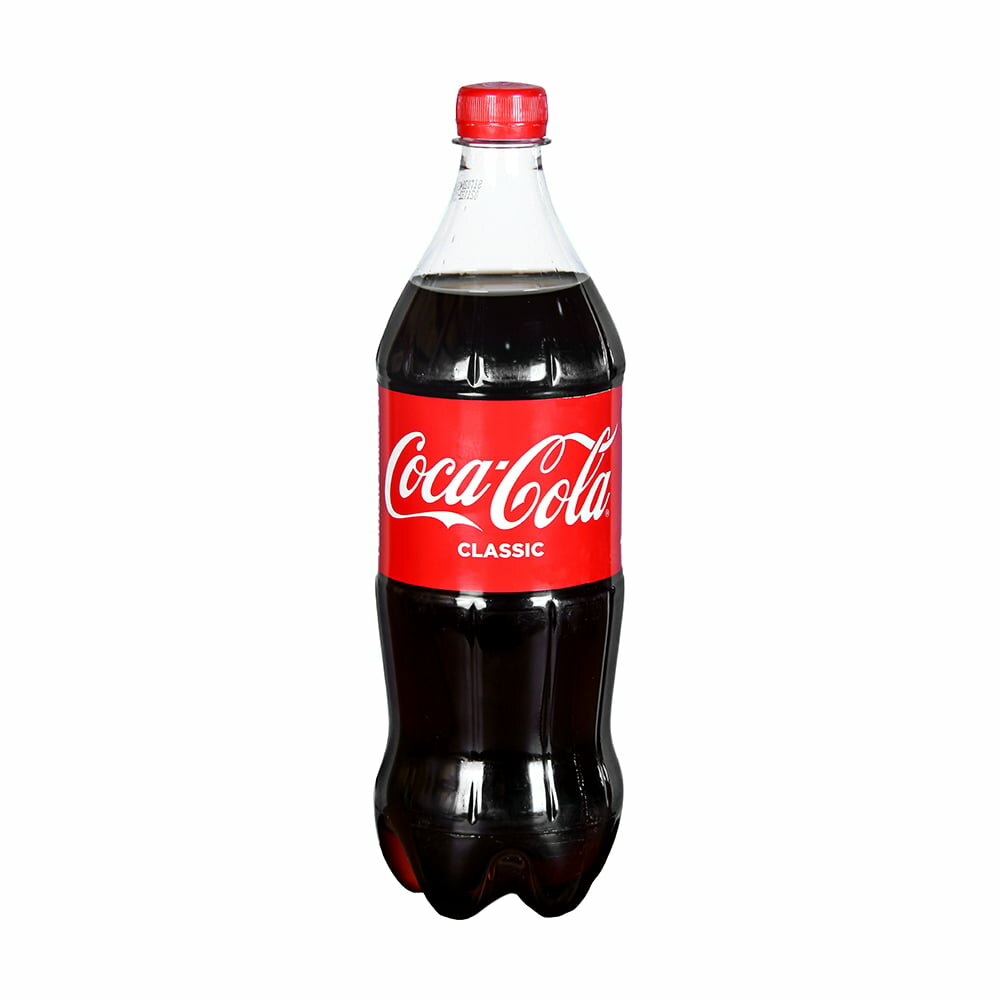 Сильногазированный напиток, Coca-Cola, 1 л