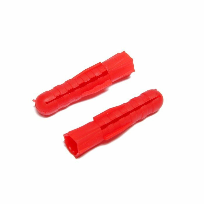 фото Дюбель "тундра", тип Т, распорный, полипропиленовый, 8х40 мм, 1000 шт (комплект из 2 шт)