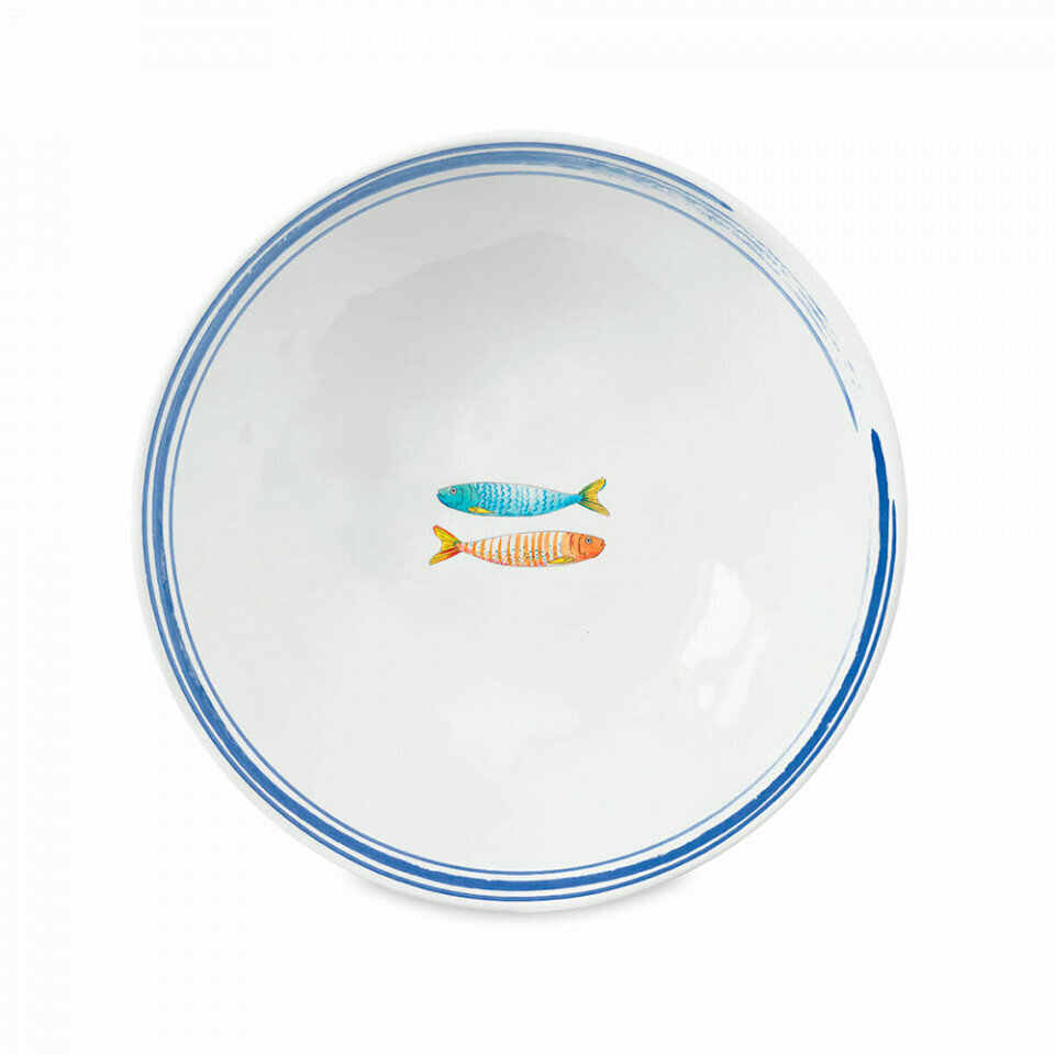 Тарелка суповая Easy Life Морской берег 20 см - фото №8