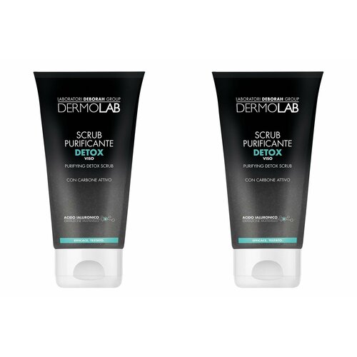 DermoLab Скраб для лица очищающий Purifying Detox Scrub 150 мл 2 шт 2841₽