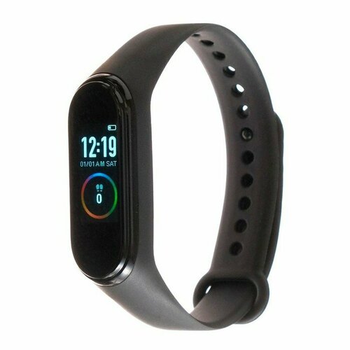 Фитнес-браслет MB mobility mft-02 096 IPX6 пульсометр SpO2 45 мАч черный комплект из 2 шт 259600₽