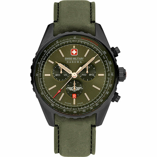 фото Наручные часы swiss military hanowa часы swiss military hanowa smwgc0000340, зеленый