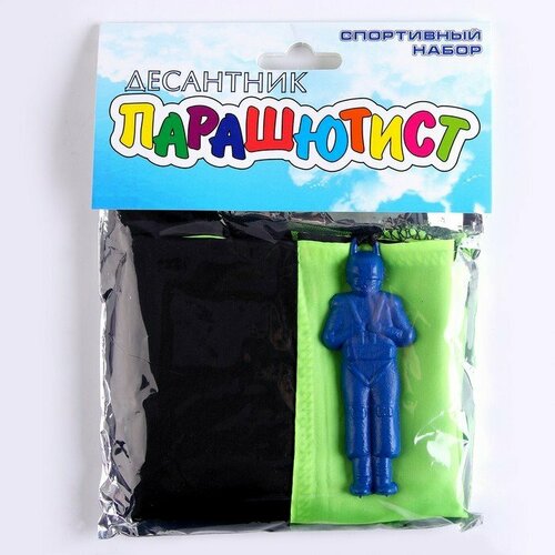 Игрушка «Десантник-парашютист», 1шт, D — 48 cм, микс (комплект из 5 шт)