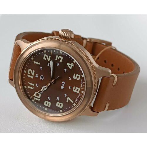 фото Наручные часы восток 2415/55830б, коричневый