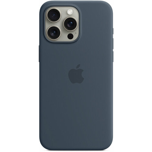 Чехлы Apple Чехол MagSafe для iPhone 15 Pro Max, силикон, «грозовая туча»