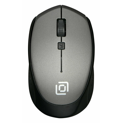 Мышь Оклик 488MW черныйсерый оптическая 1600dpi беспроводная USB для ноутбука 4but 61700₽