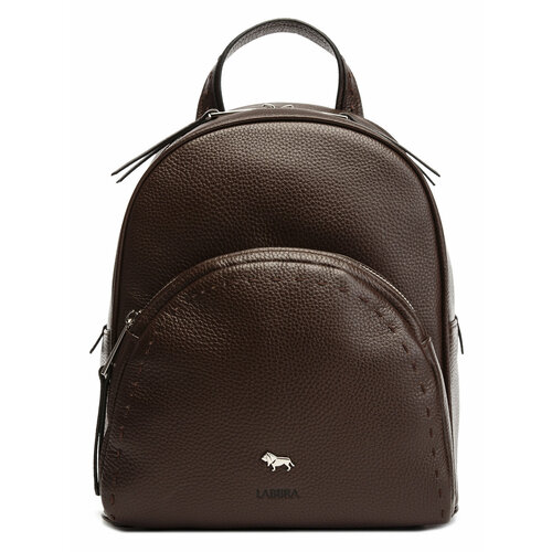 фото Рюкзак labbra, фактура тиснение, коричневый