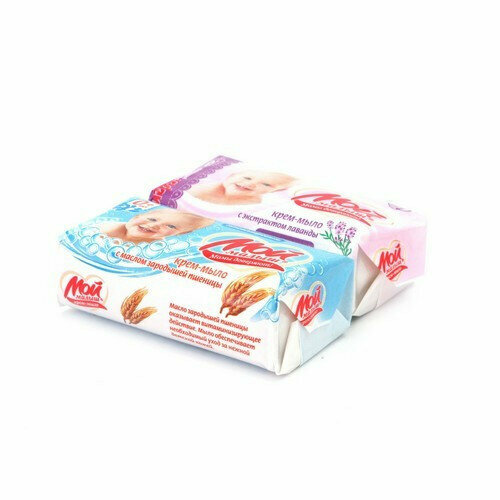 Мыло туалетное 100г в обертке нмжк Детское Мой малыш в ассортименте Количество в наборе 12 шт 825₽