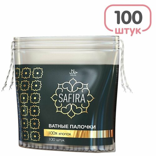 Палочки ватные Safira 100шт х3шт