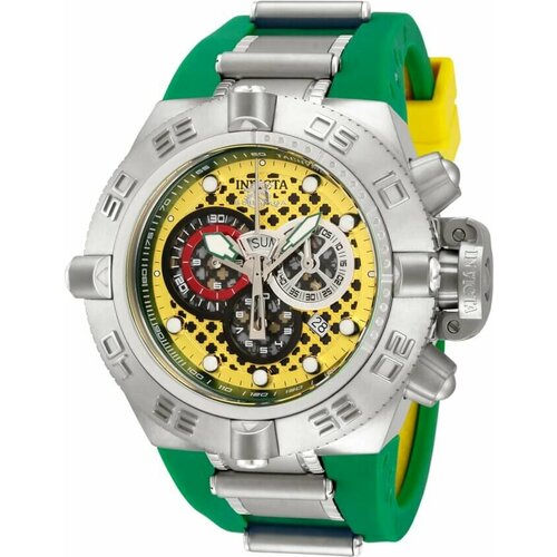 фото Наручные часы invicta мужские наручные часы invicta subaqua noma iv 10974 puppy edition хронограф ремешок, серебряный, зеленый