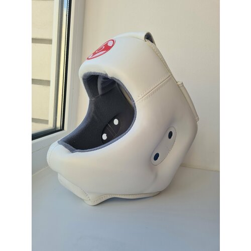 Шлем с амортизирующей вставкой Канку Сэкай для киокушинкай. Размер L шлем для каратэ leosport киокусинкай тхеквoндо единоборств открытый с защитой l