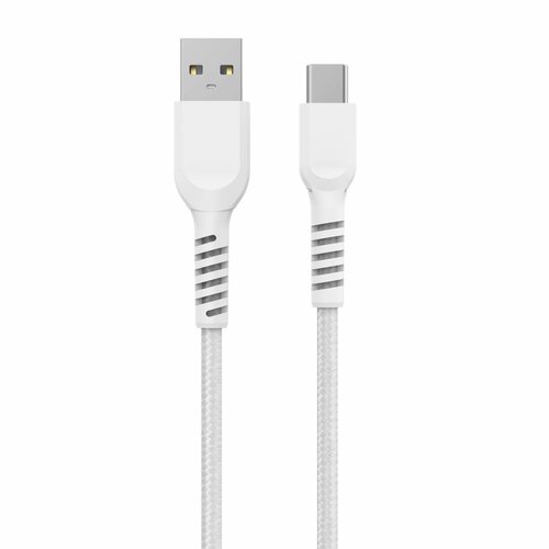 USB-кабель Lyambda, Type-C/Type-A, 3A, 0,5м, белый LCA05-WH