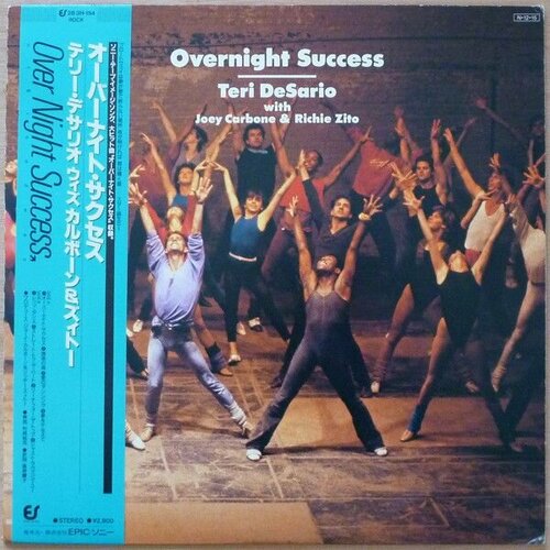 Teri DeSario With Joey Carbone & Richie Zito - Overnight Success NM EX/ Винтажная виниловая пластинка epic the stranglers 10 lp