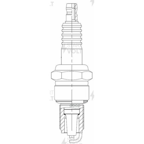 Свеча Зажигания (1 Шт) Honda Civic Iii (83-) 1.5I/Accord Iii (85-) 2.0I Startvolt Vsp 2308 STARTVOLT арт. VSP 2308