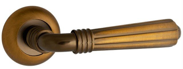 фото Ручка дверная Lorena AL 132 CF кофе (WC15СF