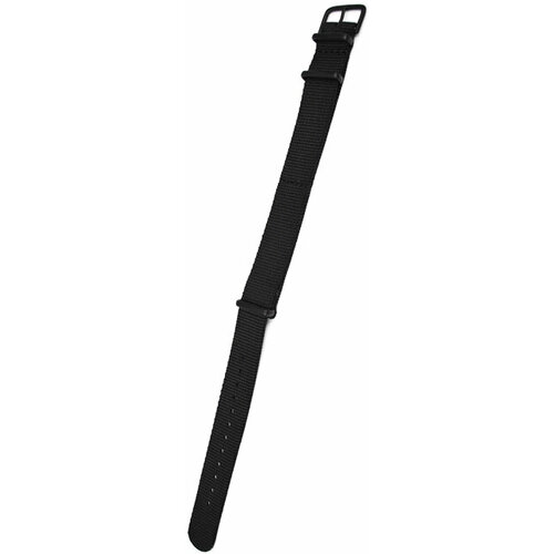 Ремешок traser, фактура матовая, плетеная, черный