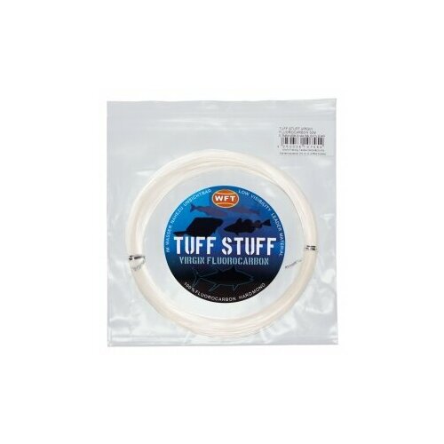 фото Леска монофильная wft kg tuff stuff fluorocarbon 050/050