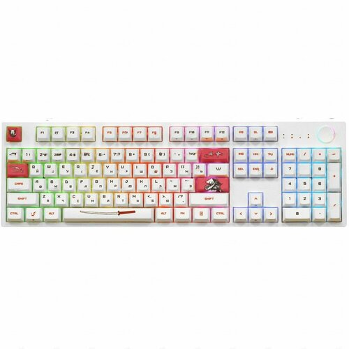 Клавиатура проводнаябеспроводная ARDOR GAMING Katana AG-ZD-104GT-HS-W 2015800₽