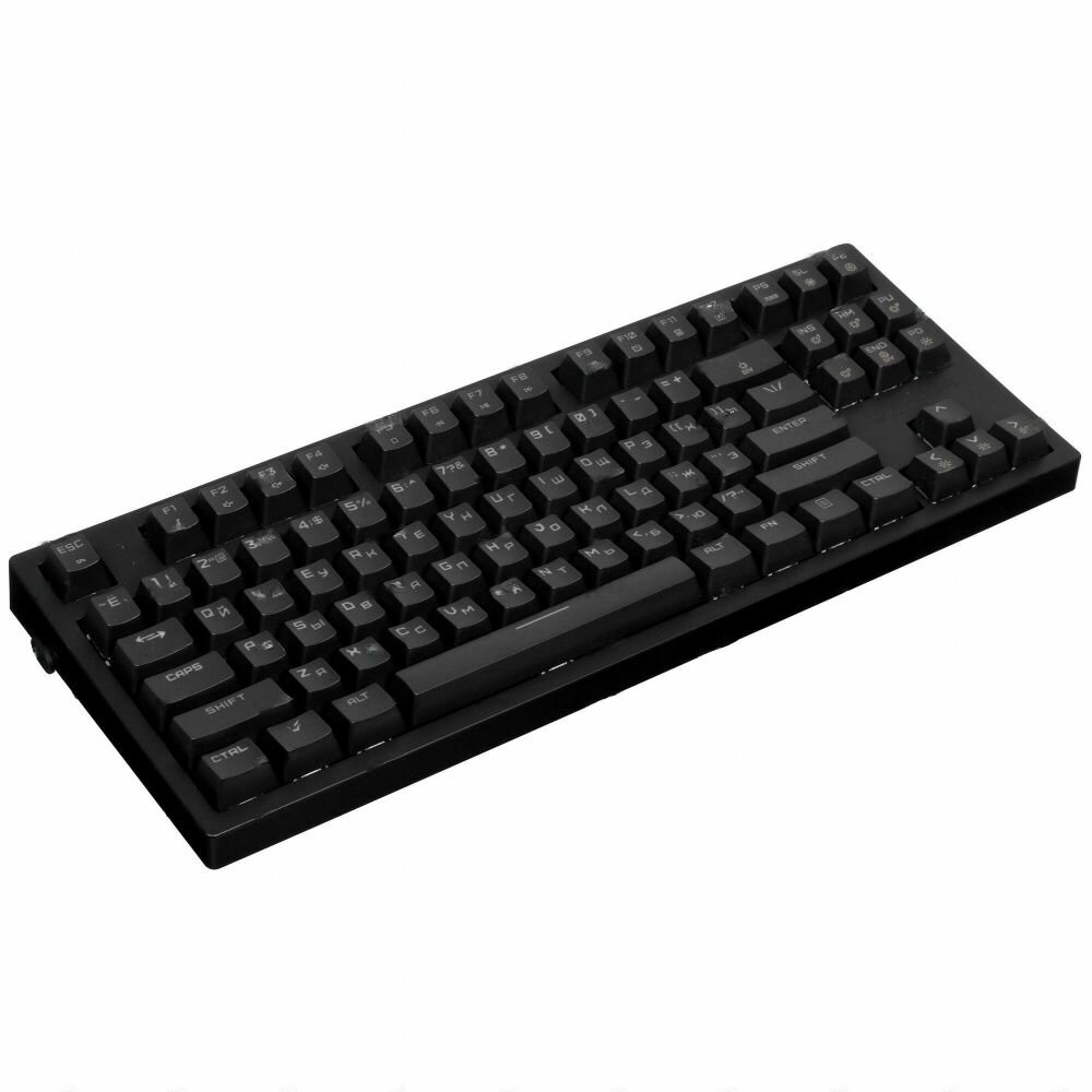 Клавиатура проводная ARDOR GAMING Immortality TKL, механическая Gateron Yellow, клавиш - 87, USB, черная — фото 4