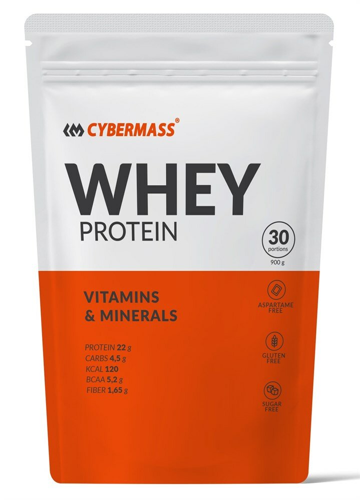 CyberMass Whey Protein (900г) Малина