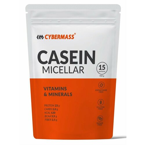 CyberMass Casein Micellar (450г) Печенье-крем печенье русские узоры 450г