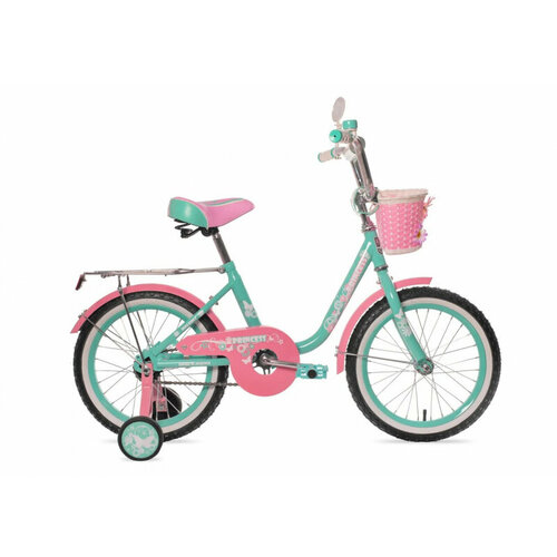 Детский велосипед Black Aqua Princess16 1s розовый-белый 1558100₽