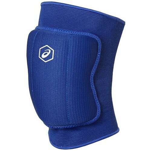 Наколенники волейбольные Asics Basic Kneepad, 146814-0805, размер L, синий (38-40 см) наколенники спортивные asics basic kneepad 146814 0001 размер xl белый