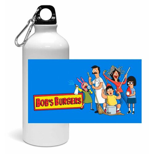 фото Спортивная бутылка bob"s burgers, закусочная боба №5 animashop